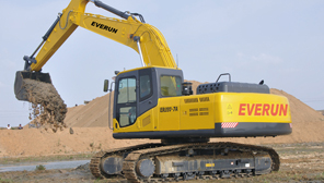 Everun excavator working in Sweden